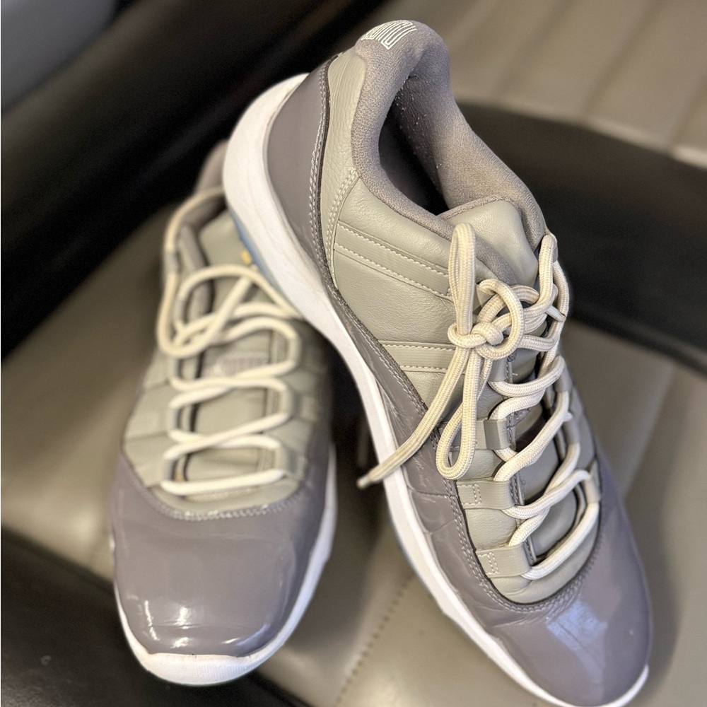 Nike Air Jordan Retro 11 X1 cool grey golf shoes, gray and color size 11 1/2